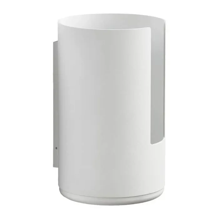Zone Rim Toiletpapiropbevaring til væg H 21,8 cm - Aluminium - Hvid