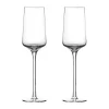 Zone Rocks Champagneglas - 2 stk. 23 cl - Krystalglas - Klar