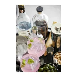 Zone Rocks Gin & Tonic Glas - 2 stk. 48 cl - Krystalglas - Klar