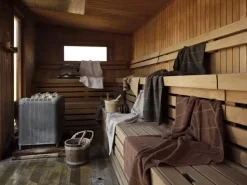 Zone Sauna Håndklæde B 50 x L 100 cm - Bomuld - Soft
