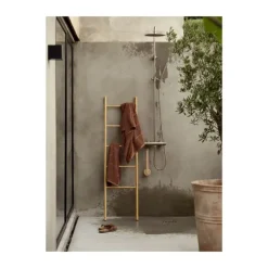 Zone Sauna Håndklæde B 50 x L 100 cm - Bomuld - Terracotta