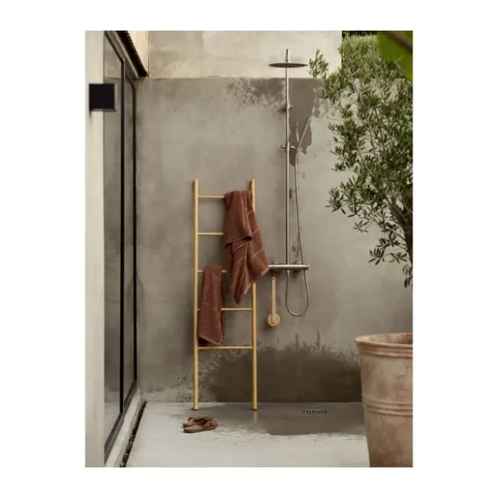 Zone Sauna Håndklæde B 50 x L 100 cm - Bomuld - Terracotta