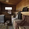 Zone Sauna Håndklæde B 50 x L 100 cm - Bomuld - Taupe