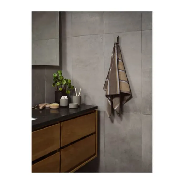 Zone Sauna Håndklæde B 50 x L 100 cm - Bomuld - Tan