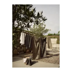 Zone Sauna Håndklæde B 50 x L 100 cm - Bomuld - Grøn