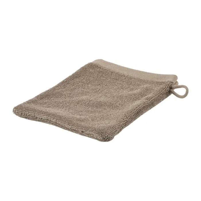 Zone Sauna Vaskehandske B 15,5 x L 21 cm - Bomuld - Taupe