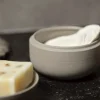 Zone Sensu Krukke med låg H 9 x B 6,5 cm - Stentøj - Taupe