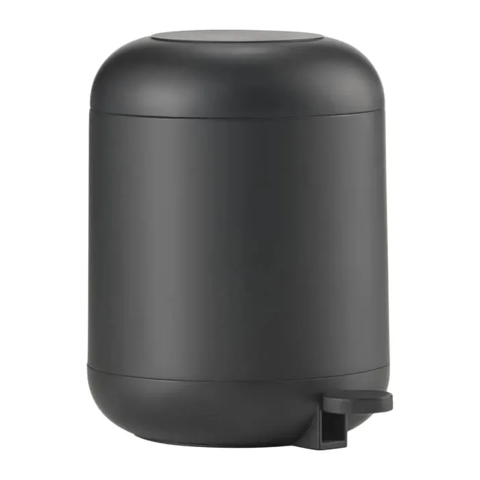 Zone Sensu Pedalspand 4 liter - ABS-plastik - Sort