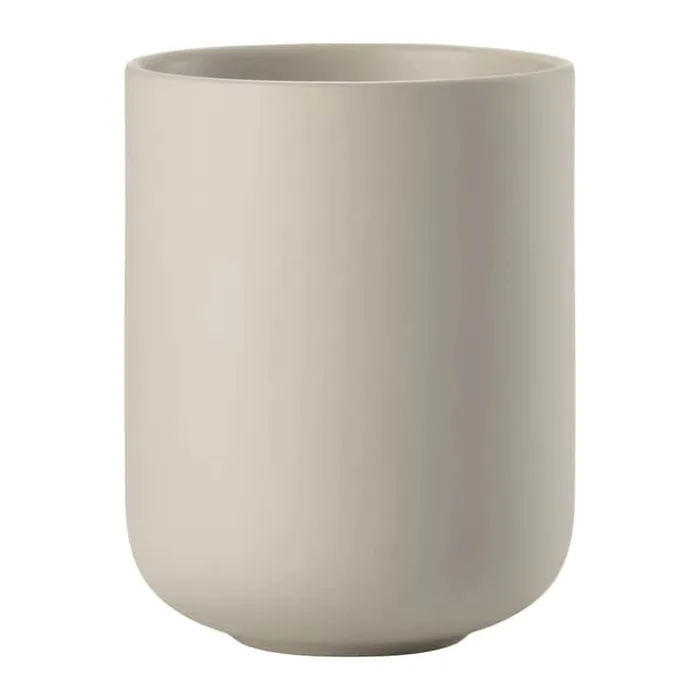 Zone Sensu Tandbørstekrus H 9,5 cm - Stentøj - Sand