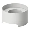 Zone Singles Fyrfadsstage H 4,2 x Ø 7,5 cm - Metal/jern - Varm grå
