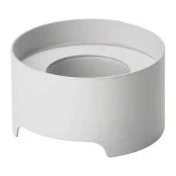 Zone Singles Fyrfadsstage H 4,2 x Ø 7,5 cm - Metal/jern - Varm grå