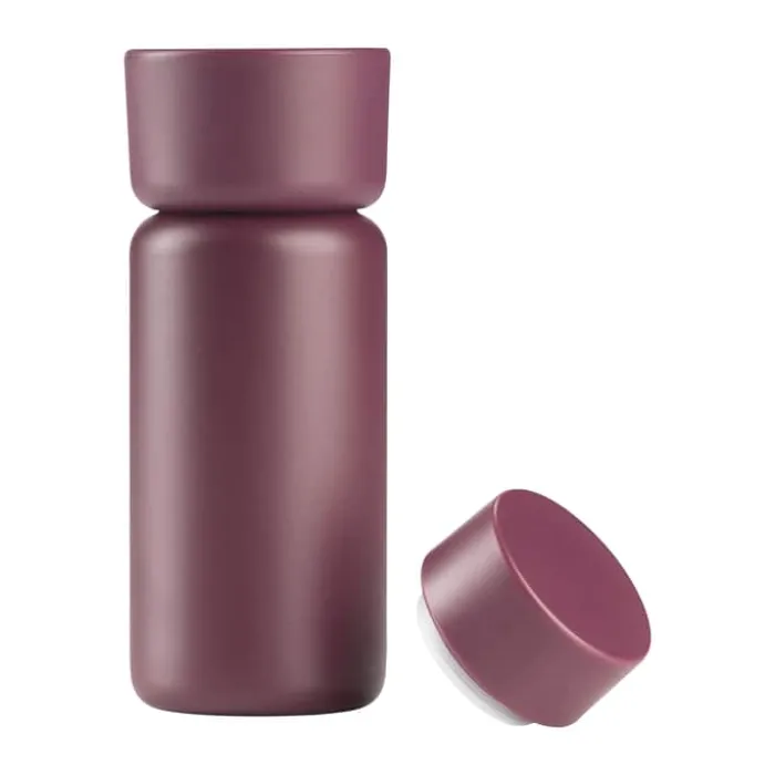 Zone Singles Termokop 400 ml - Rustfrit stål/PP plastik - Mulberry