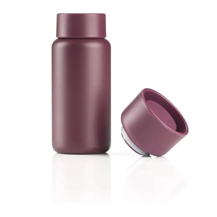 Zone Singles Termokop 400 ml - Rustfrit stål/PP plastik - Mulberry