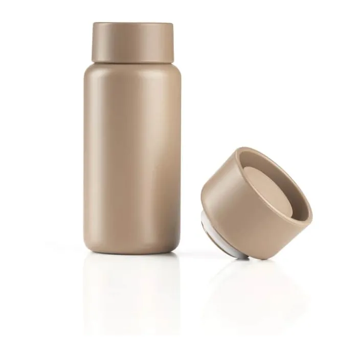 Zone Singles Termokop 400 ml - Rustfrit stål/PP plastik - Camel
