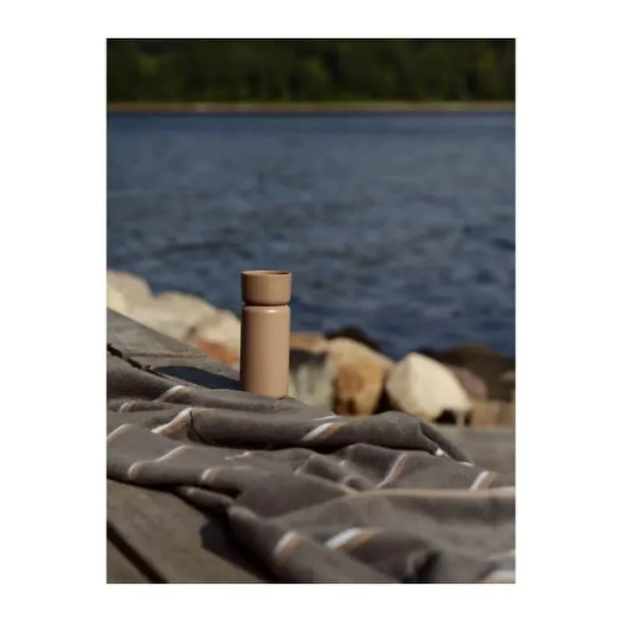 Zone Singles Termokop 400 ml - Rustfrit stål/PP plastik - Camel