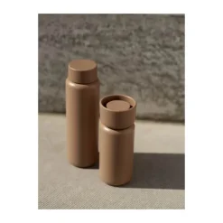 Zone Singles Termokop 400 ml - Rustfrit stål/PP plastik - Camel