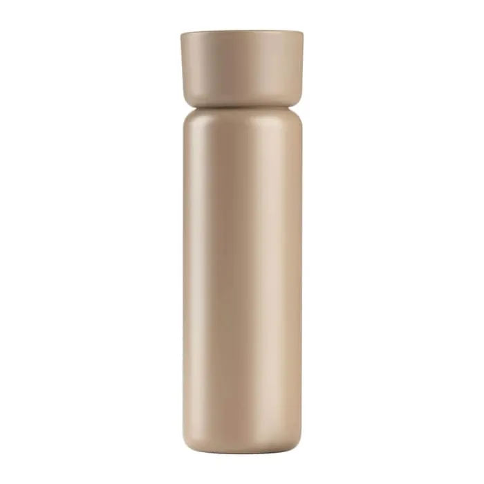 Zone Singles Termokop 650 ml - Rustfrit stål/PP plastik - Camel