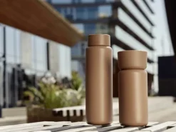 Zone Singles Termokop 650 ml - Rustfrit stål/PP plastik - Camel