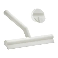 Zone Skraber m. holder L 21 cm - Silikone/absplastik - White
