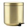 Zone Ume Pedalspand 4 liter - Metal - Messing