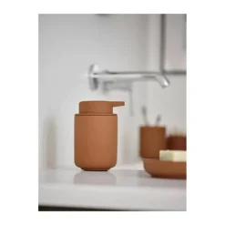 Zone Ume Sæbedispenser H 12,8 cm - Stentøj/ABS-plastik - Terracotta