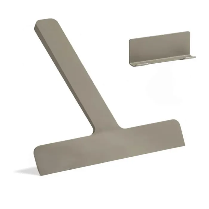 Zone Ume Skraber m. holder B 22 x L 24 cm - Silikone - Taupe
