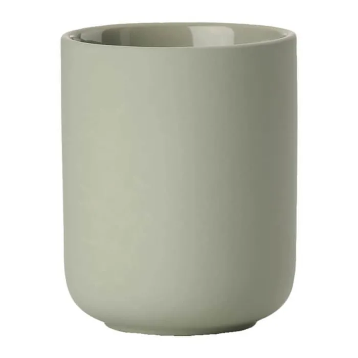 Zone Ume Tandbørstekrus Ø 8,3 cm - Stentøj - Eucalyptus green