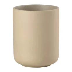 Zone Ume Tandbørstekrus H 10 cm - Stentøj - Camel