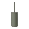 Zone Ume Toiletbørste H 37 cm - Stentøj/softtouch - Oliven grøn