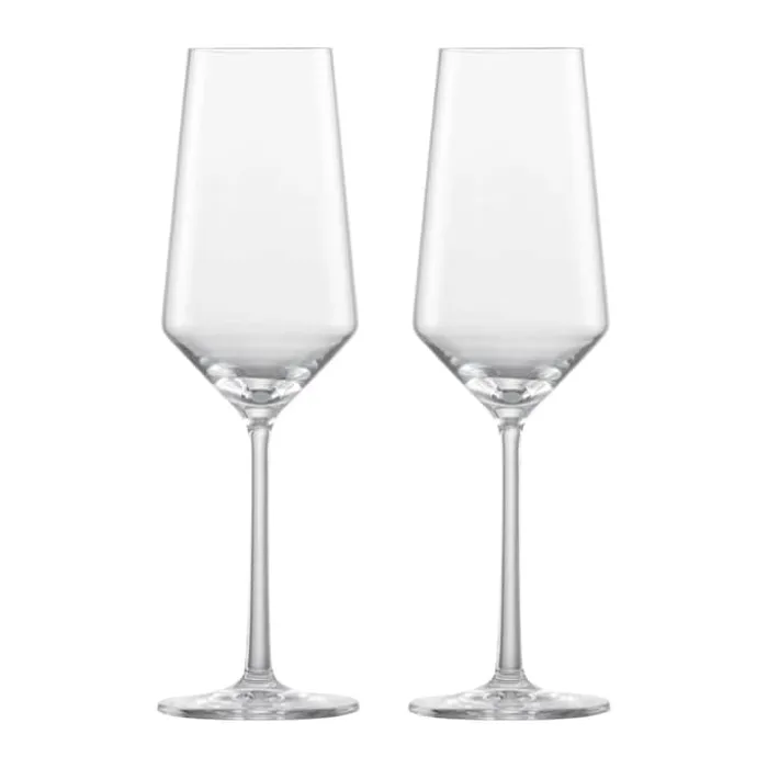 Zwiesel Pure Champagneglas - 2 stk 29 cl - Glas - Klar