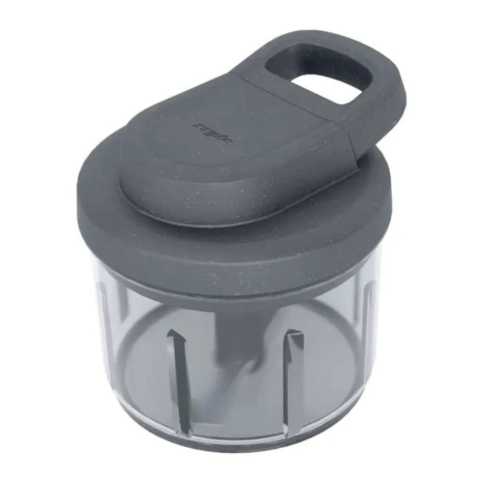 Zyliss Easy Pull Foodprocessor B 13,4 x L 14,1 cm - Japansk stål/ABS plastik - Grå