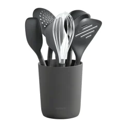 Zyliss Redskabssæt - 7 dele Plastik/rustfrit stål/silikone - Beluga grey