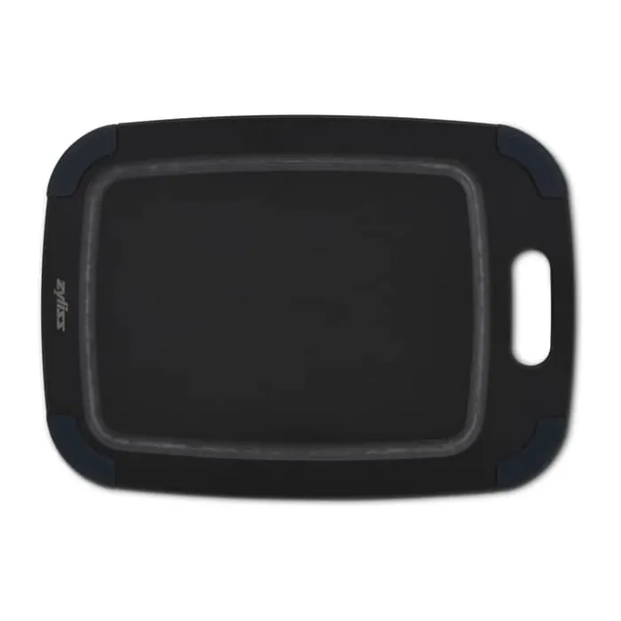 Zyliss Skærebræt B 21,5 x L 29,8 cm - Træfiber/silikone - Sort