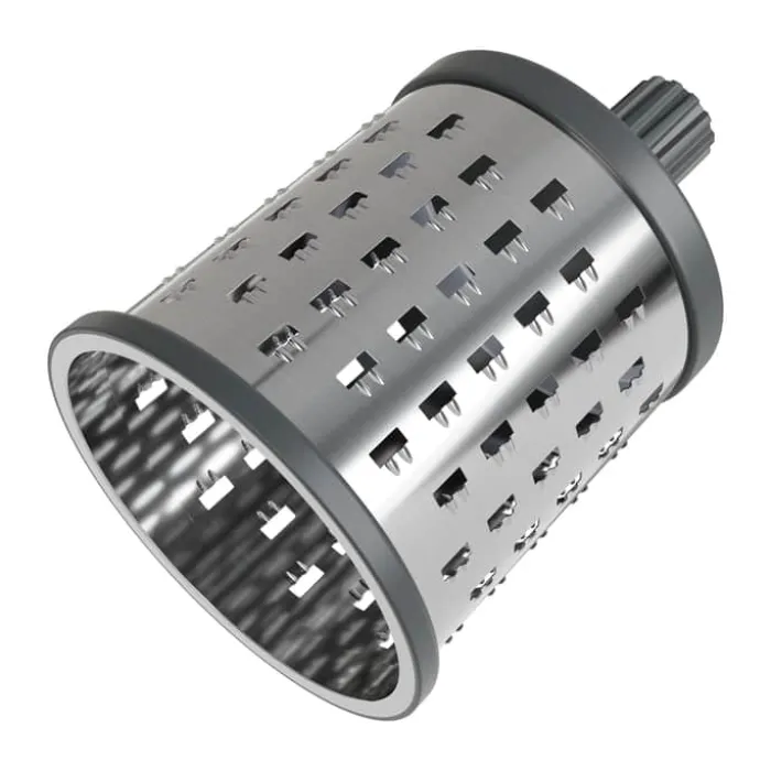 Zyliss Tromle til Rivejern Bircher - Ø 8,7 x H 12,2 cm - Aluminium/polypropylen